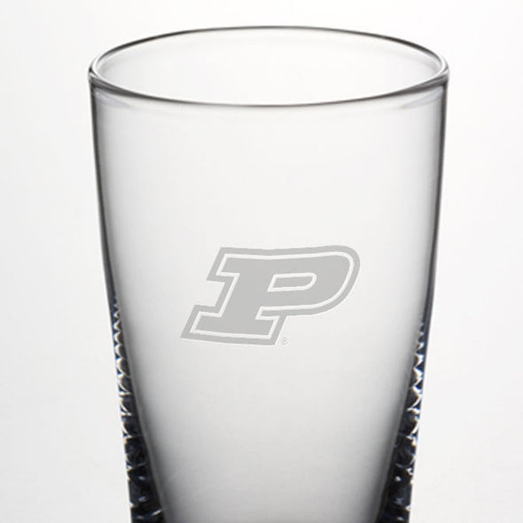 Purdue Ascutney Pint Glasses by Simon Pearce Shot #2