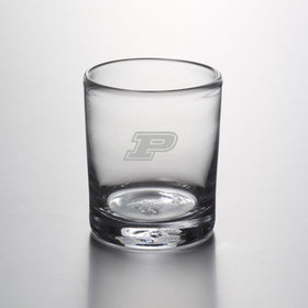 Purdue Double Old Fashioned Glasses by Simon Pearce Shot #1