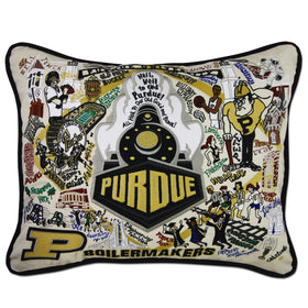 Purdue Embroidered Pillow Shot #1