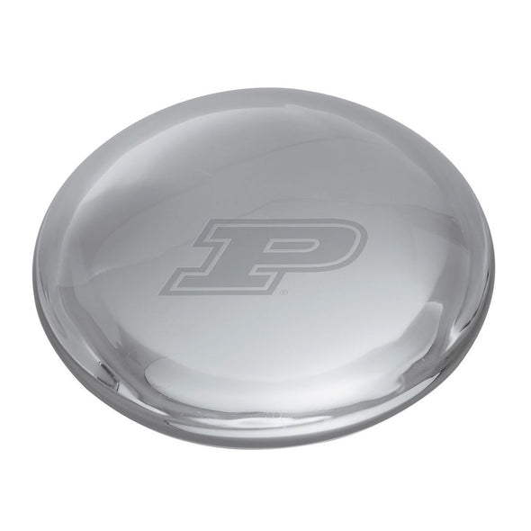 Purdue Glass Dome Paperweight by Simon Pearce Shot #2