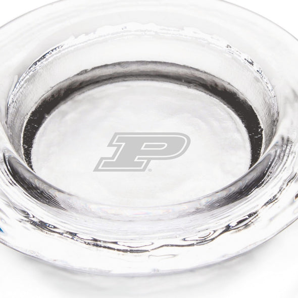 Purdue Glass Wine Coaster by Simon Pearce Shot #2