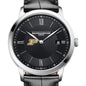 Purdue Men's Baume et Mercier 40mm Classima Quartz Watch with Black Dial & Black Leather Strap Shot #1