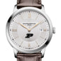 Purdue Men's Baume et Mercier 40mm Classima Quartz Watch with Silver Dial & Dark Brown Leather Strap Shot #1