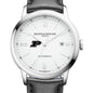 Purdue Men's Baume et Mercier 42mm Classima Automatic Watch with White Dial & Black Leather Strap Shot #1