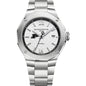 Purdue Men's Baume et Mercier 42mm Riviera Watch with White Dial & Bracelet Shot #2