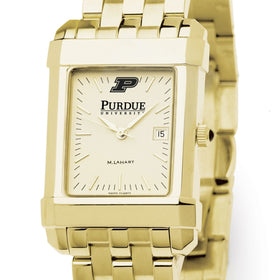 Purdue Men&#39;s Gold Quad with Bracelet Shot #1
