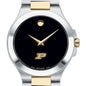 Purdue Men's Movado Collection Two-Tone Watch with Black Dial Shot #1