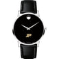 Purdue Men's Movado Museum with Leather Strap Shot #2