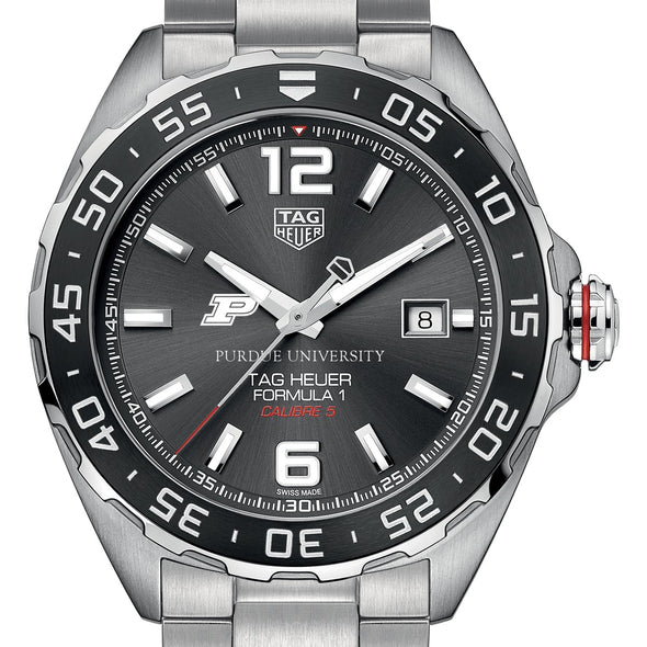 Purdue Men&#39;s TAG Heuer Formula 1 with Anthracite Dial &amp; Bezel Shot #1