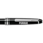 Purdue Montblanc Meisterstück Classique Ballpoint Pen in Platinum Shot #2