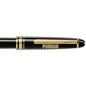 Purdue Montblanc Meisterstück Classique Rollerball Pen in Gold Shot #2
