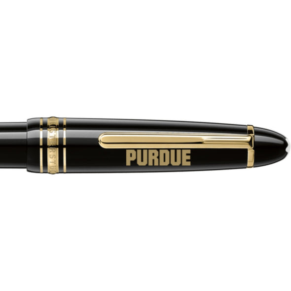 Purdue Montblanc Meisterstück LeGrand Ballpoint Pen in Gold Shot #2