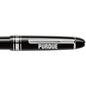 Purdue Montblanc Meisterstück Midsize Platinum-Coated Ballpoint Pen Shot #2