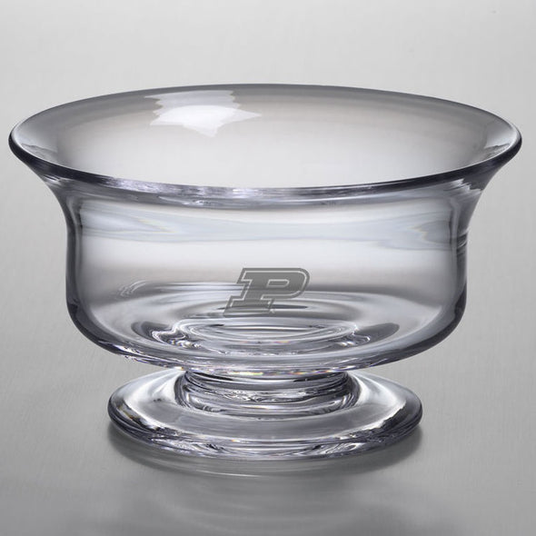 Purdue Simon Pearce Glass Revere Bowl Med Shot #2