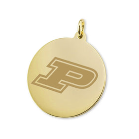 Purdue University 18K Gold Charm Shot #1