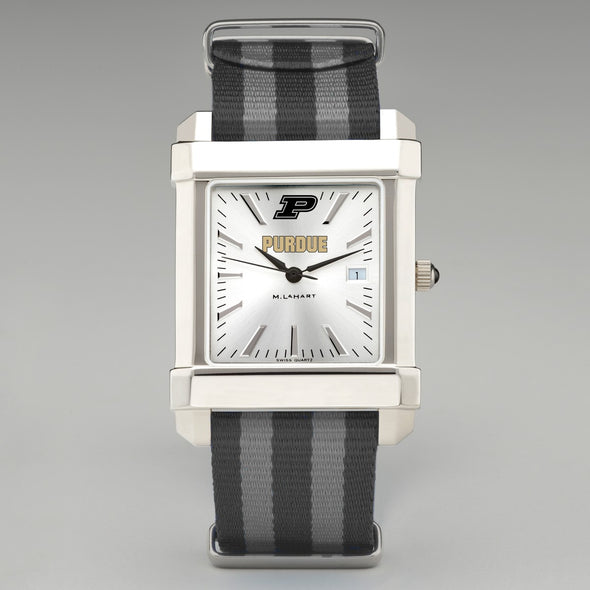 Purdue University Collegiate Watch with RAF Nylon Strap for Men Shot #2