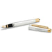 Purdue University Fountain Pen in Sterling Silver with Gold Trim