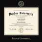 Purdue University Masters/PhD Diploma Frame, the Fidelitas Shot #2