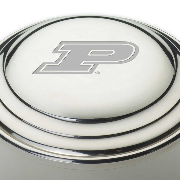 Purdue University Pewter Keepsake Box Shot #2