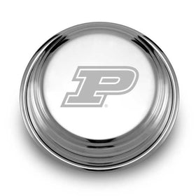 Purdue University Pewter Paperweight Shot #1