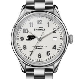 Purdue University Shinola Watch, The Vinton 38 mm Alabaster Dial at M.LaHart & Co. Shot #1