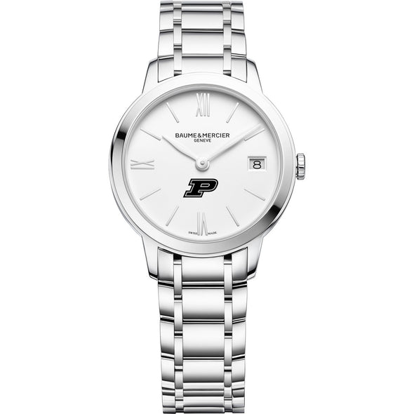 Purdue Women's Baume et Mercier 31mm Classima Watch with White Dial & Bracelet Shot #2