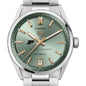 Purdue Women's TAG Heuer Steel Carrera Automatic with Green Dial Shot #1