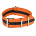 RAF Nylon Strap Orange & Black