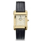 Rice Men's Gold Quad with Leather Strap Shot #2