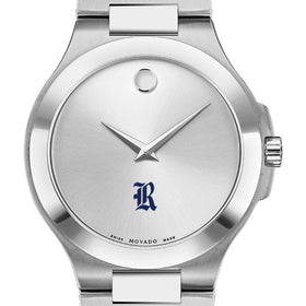 Rice Men&#39;s Movado Collection Stainless Steel Watch with Silver Dial Shot #1