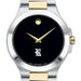 Rice Men's Movado Collection Two-Tone Watch with Black Dial