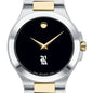 Rice Men's Movado Collection Two-Tone Watch with Black Dial Shot #1