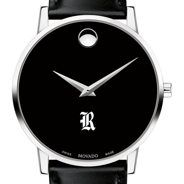 Rice Men&#39;s Movado Museum with Leather Strap Shot #1