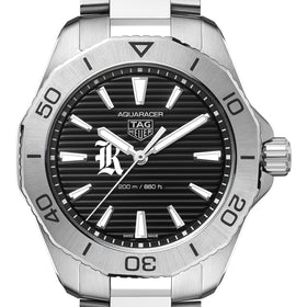 Rice Men&#39;s TAG Heuer Steel Aquaracer with Black Dial Shot #1