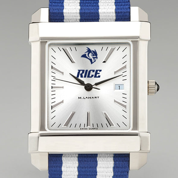 Rice University Collegiate Watch with RAF Nylon Strap for Men Shot #1