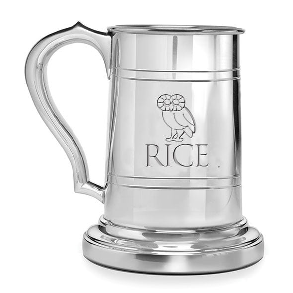 Rice University Pewter Stein Shot #1
