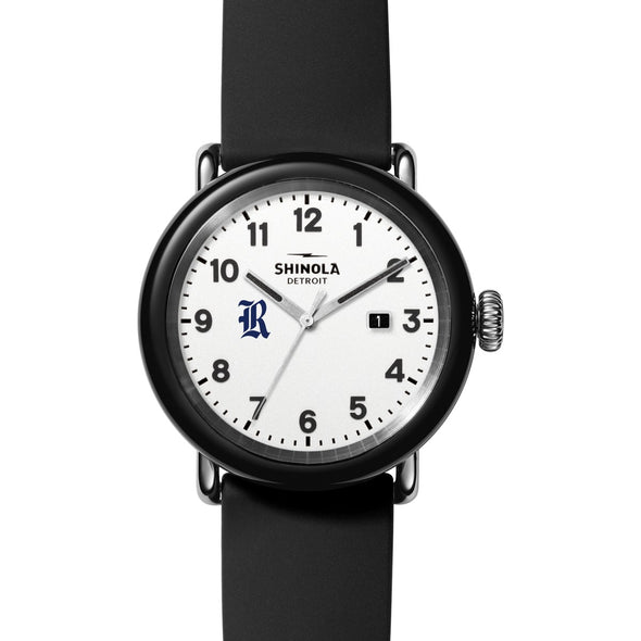 Rice University Shinola Watch, The Detrola 43mm White Dial at M.LaHart &amp; Co. Shot #2