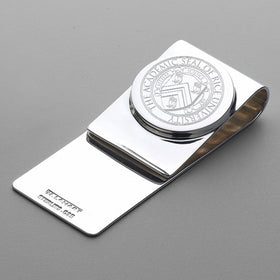 Rice University Sterling Silver Money Clip Shot #1