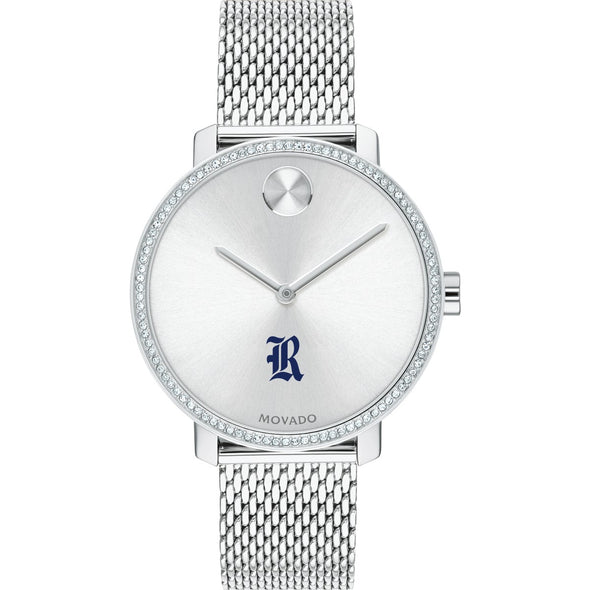 Rice Women's Movado Bold with Crystal Bezel & Mesh Bracelet Shot #2