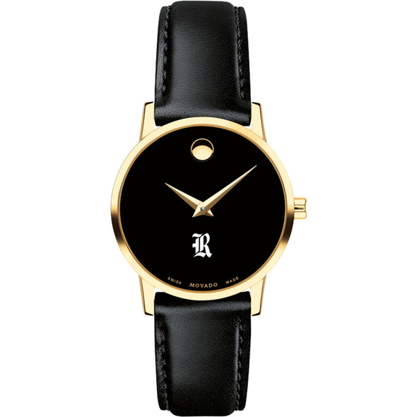 Rice Women&#39;s Movado Gold Museum Classic Leather Shot #2