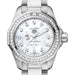 Rice Women's TAG Heuer Steel Aquaracer with Diamond Dial & Bezel