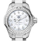 Rice Women's TAG Heuer Steel Aquaracer with Diamond Dial & Bezel Shot #1