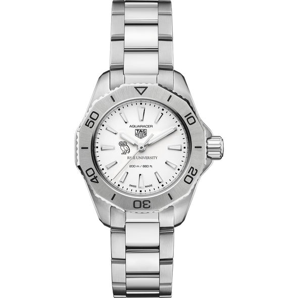 Rice Women&#39;s TAG Heuer Steel Aquaracer with Silver Dial Shot #2