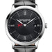 Richmond Men's Baume et Mercier 40mm Classima Quartz Watch with Black Dial & Black Leather Strap