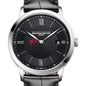 Richmond Men's Baume et Mercier 40mm Classima Quartz Watch with Black Dial & Black Leather Strap Shot #1