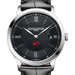 Richmond Men's Baume et Mercier 40mm Classima Quartz Watch with Black Dial & Black Leather Strap