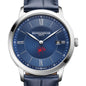 Richmond Men's Baume et Mercier 40mm Classima Quartz Watch with Blue Dial & Dark Blue Leather Strap Shot #1