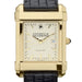 Richmond Men's Gold Quad with Leather Strap