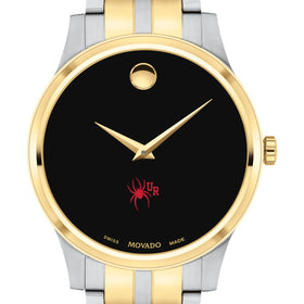 Richmond Men's Movado Collection Two-Tone Watch with Black Dial Shot #1