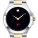 Richmond Men's Movado Collection Two-Tone Watch with Black Dial